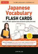 Japanese Vocabulary Flash Cards Kit