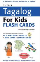 Tuttle Tagalog For Kids Flash Cards