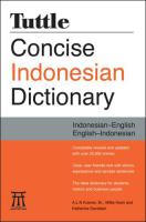 Tuttle Concise Indonesian Dictionary