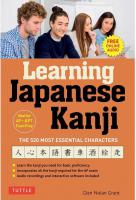 Learning Japanese Kanji 2ed