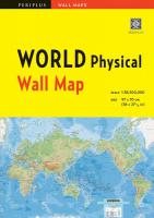 Wall Map : WORLD Physical 1st ed.