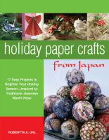 Holiday Paper Crafts ｆrom Japan