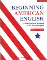 Beginning American English