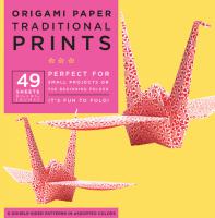 Origami Paper : Traditional Prints