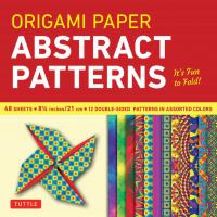 Origami Paper:Abstract Patterns - 8 1/4"