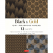 Black & Gold Gift Wrapping  Papers