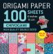 Origami Paper 100 Sheets Chiyogami 6”/15 cm