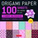 Origami Paper 100 sheets Cherry Blossoms 8.25" (21 cm)